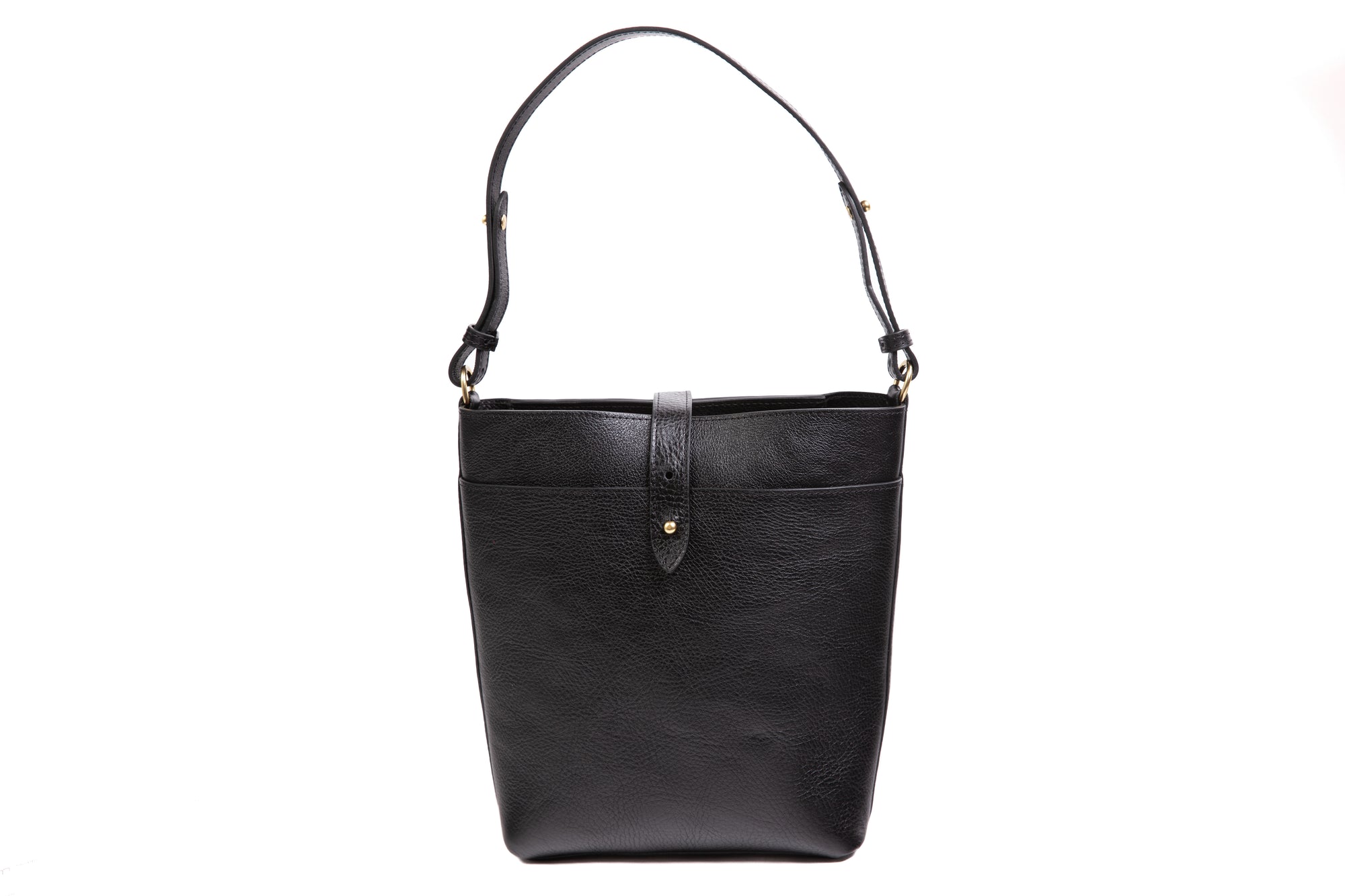 The Maude Bucket Bag Black
