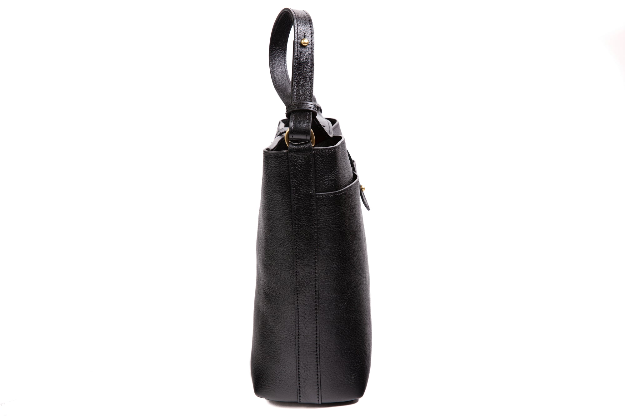 The Maude Bucket Bag Black