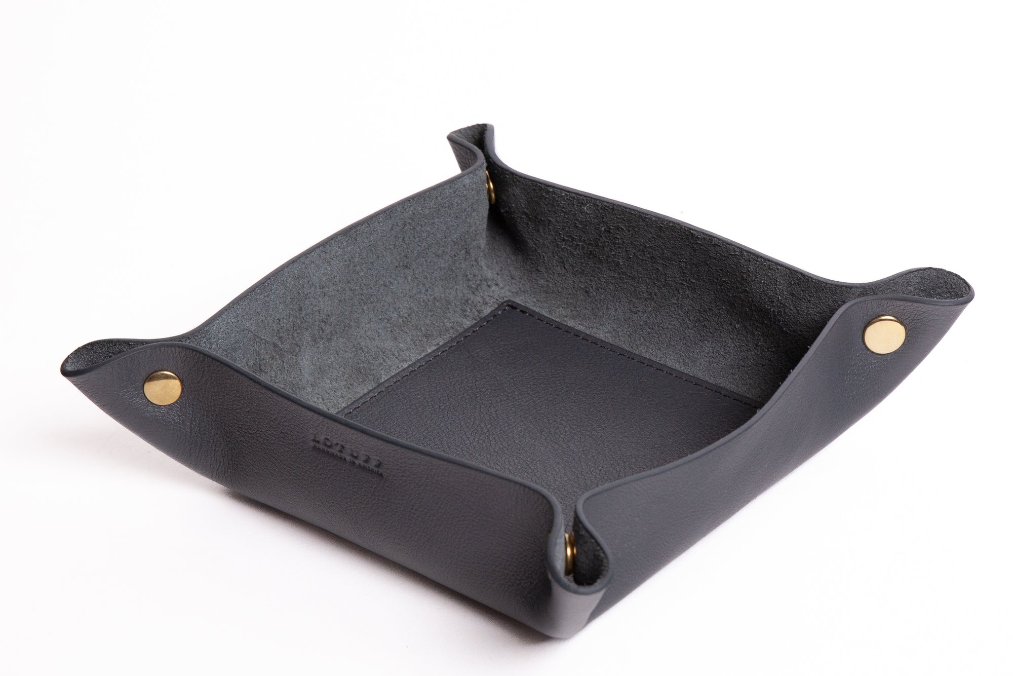 Leather Valet Tray Elephant