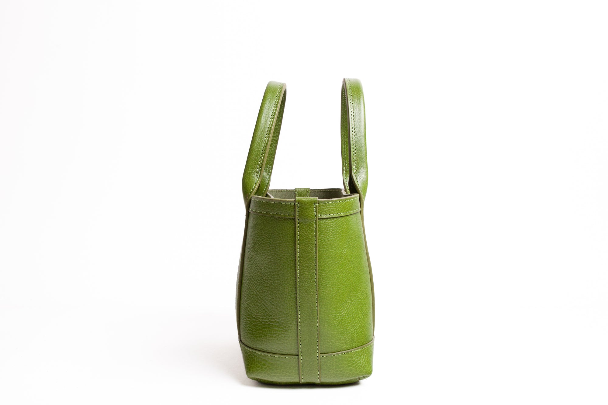 Leather Mini Tote Fern