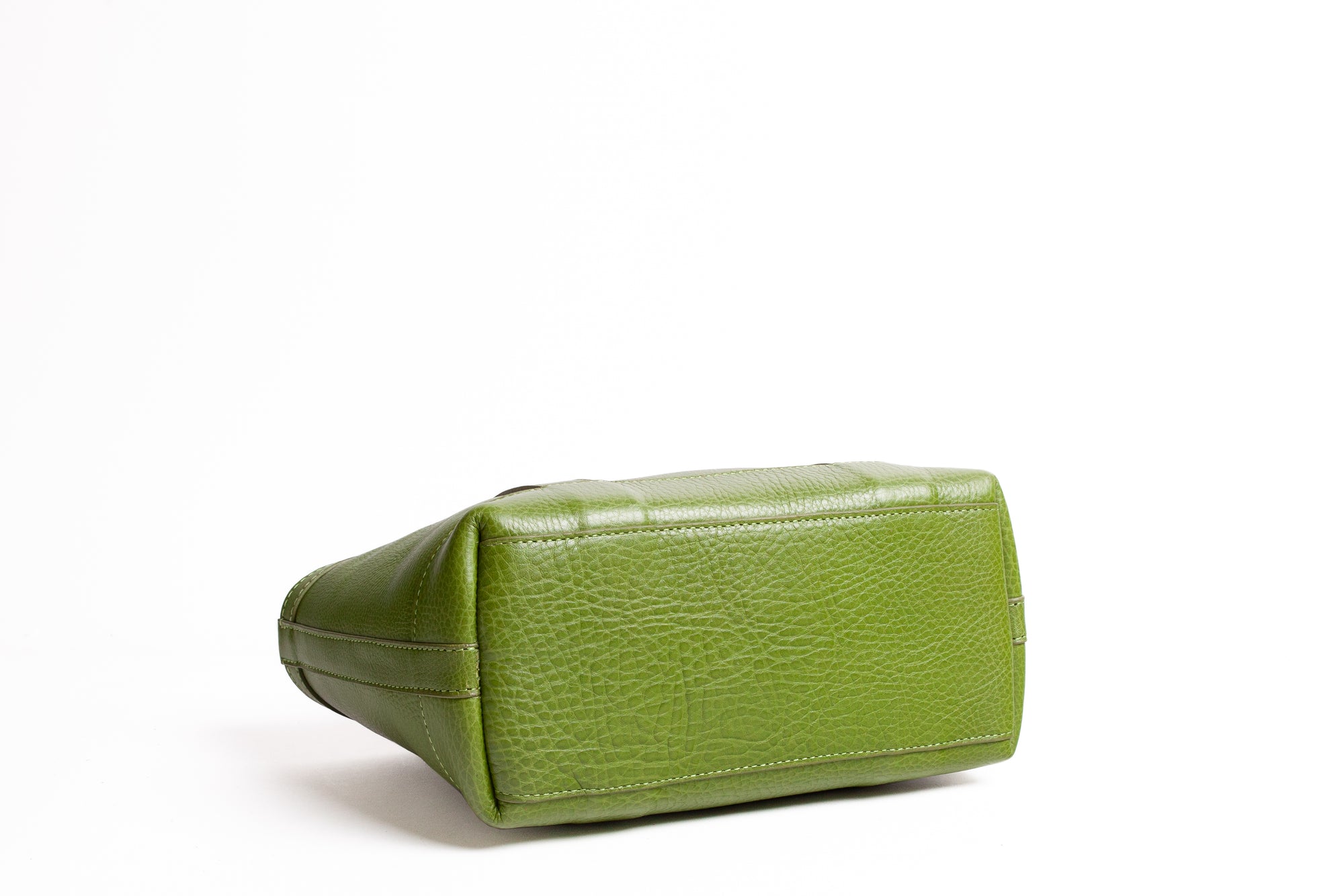 Leather Mini Tote Fern