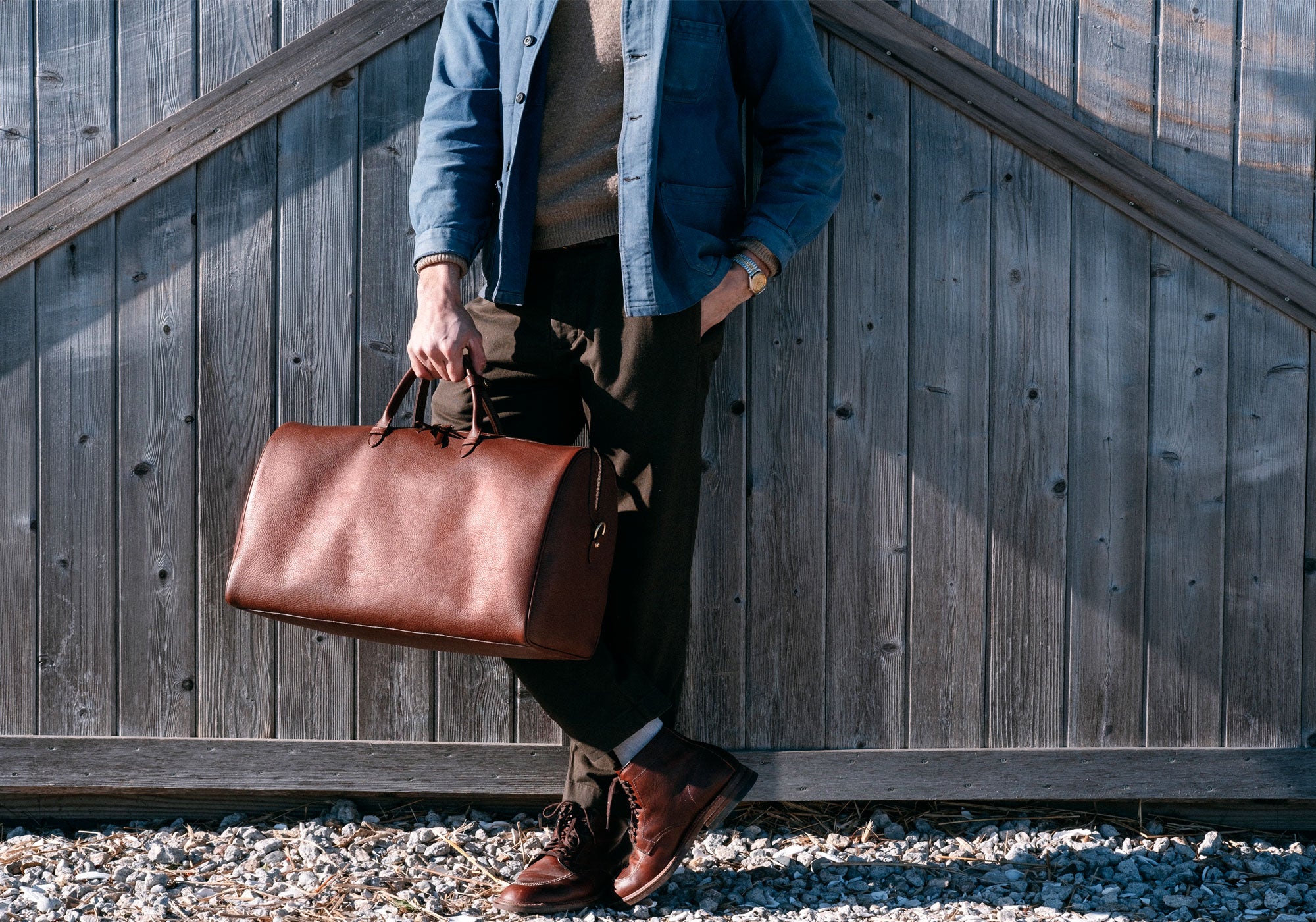 No. 12 Weekender Bag Lifestyle