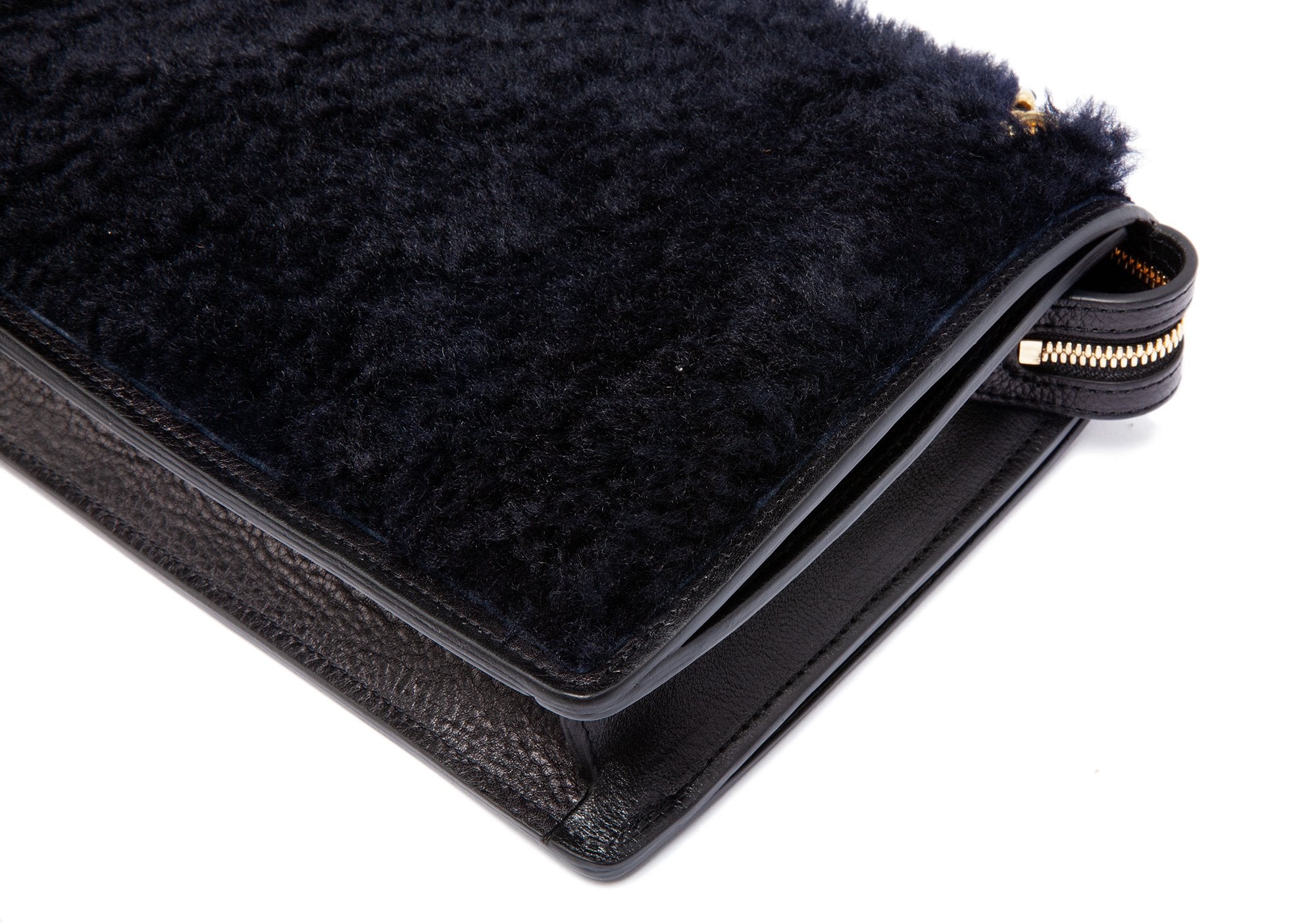 The Black Shearling Tripp II Black