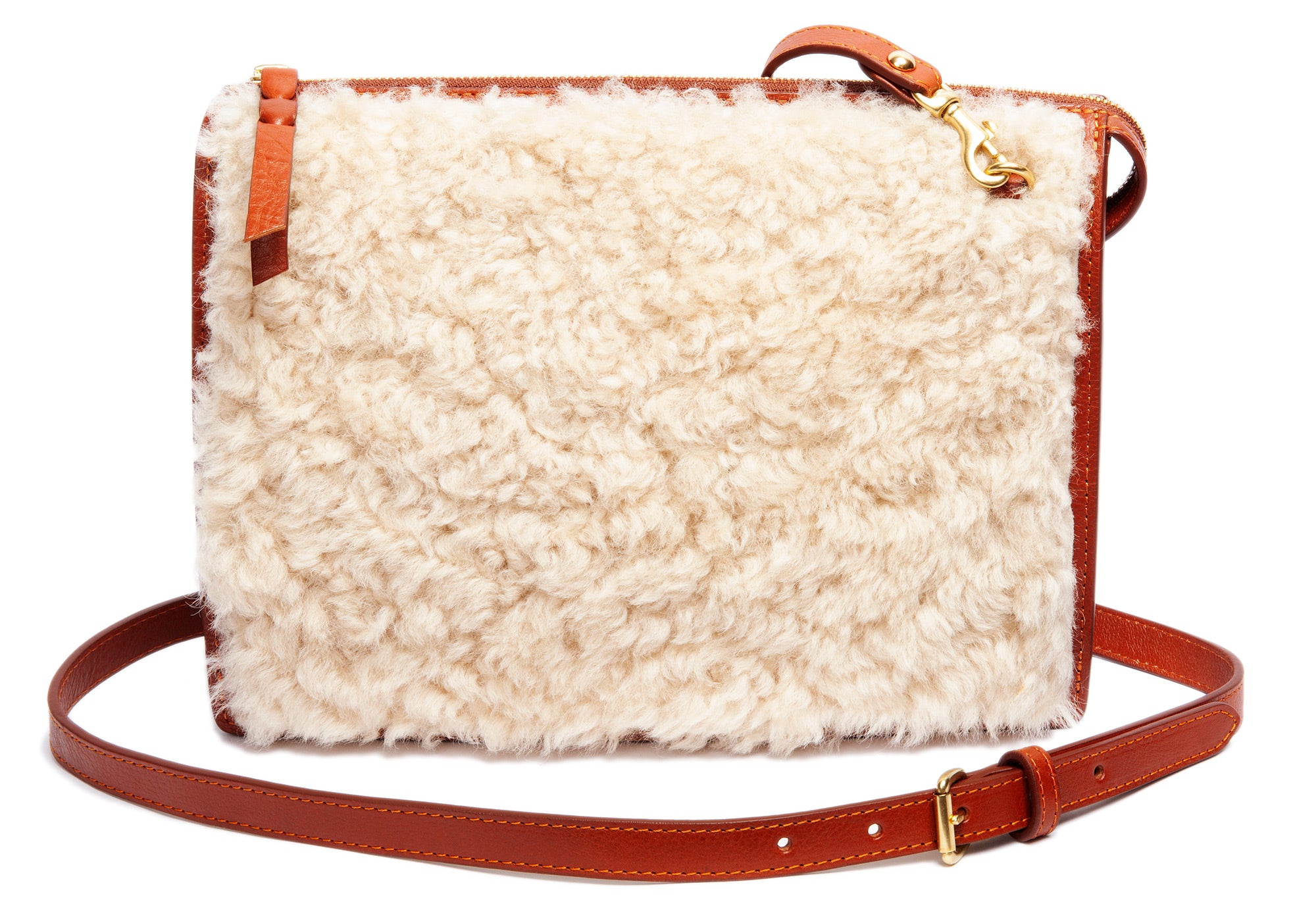 The Shearling Tripp II Saddle Tan