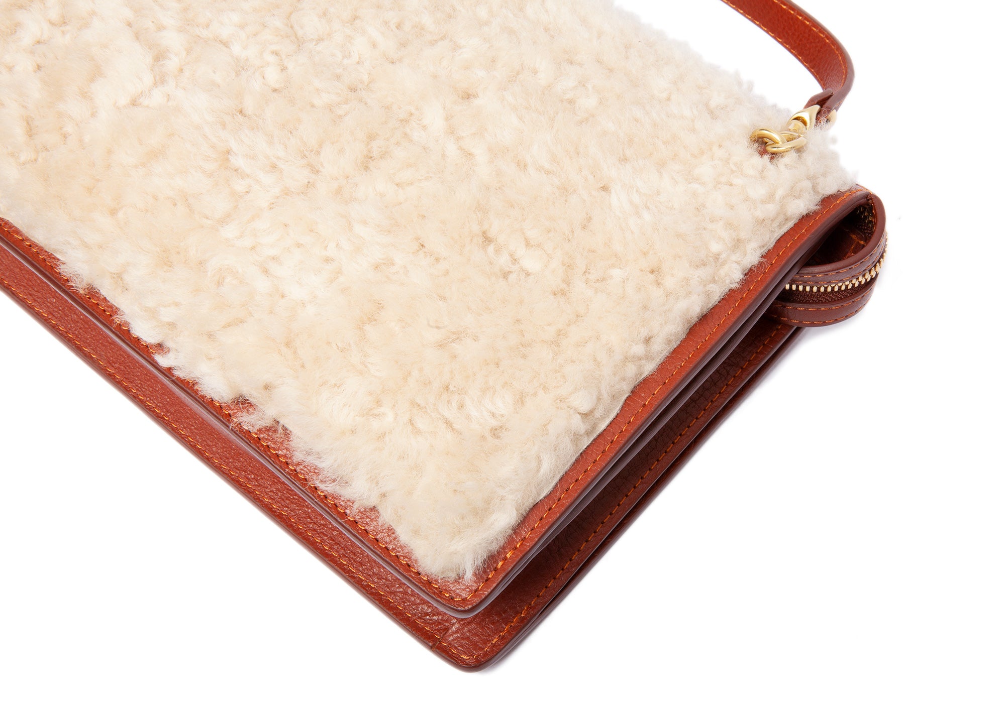 The Shearling Tripp II Saddle Tan