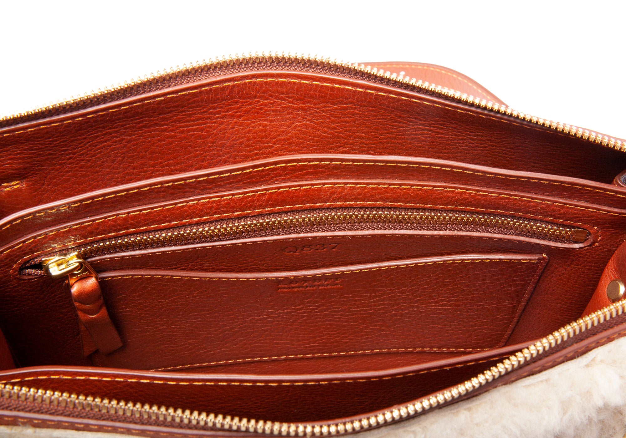 The Shearling Tripp II Saddle Tan