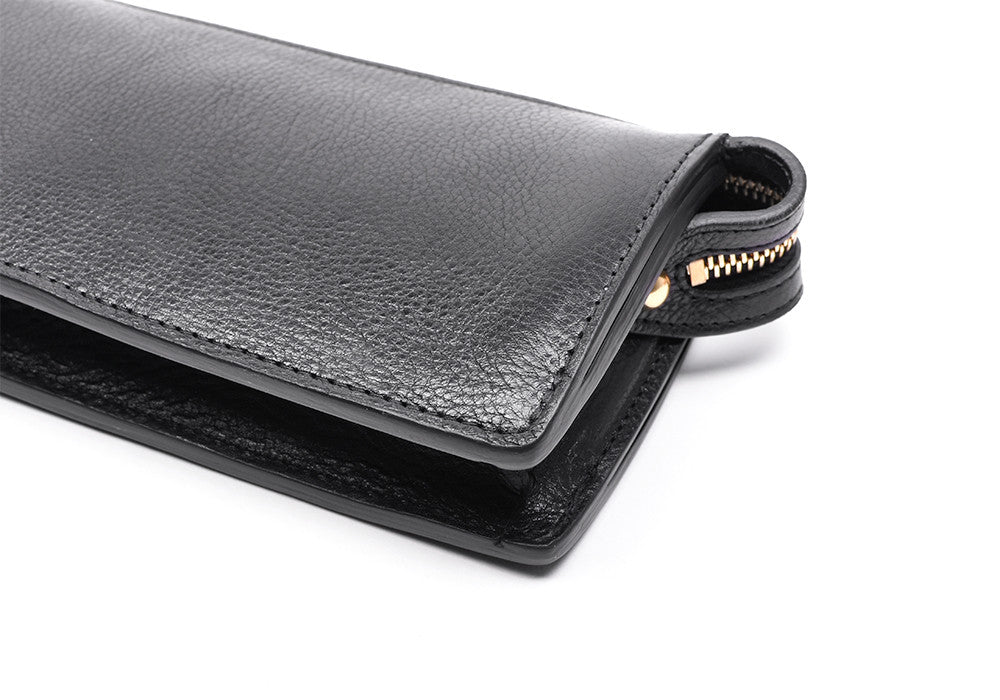Corner Leather of Tripp Wallet Black