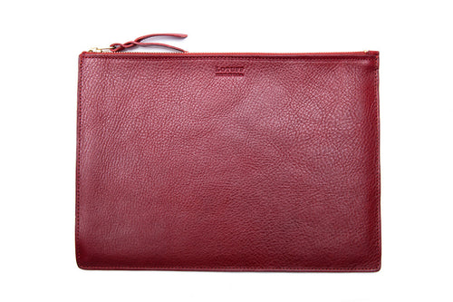 Red|Front Leather View