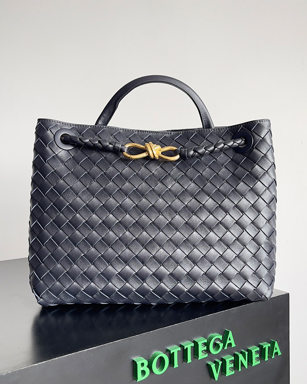 Small Andiamo diagonal cross bags (Golden buckle space blue)