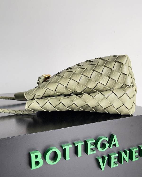 Small Andiamo diagonal cross bags (Cave Stone Green)