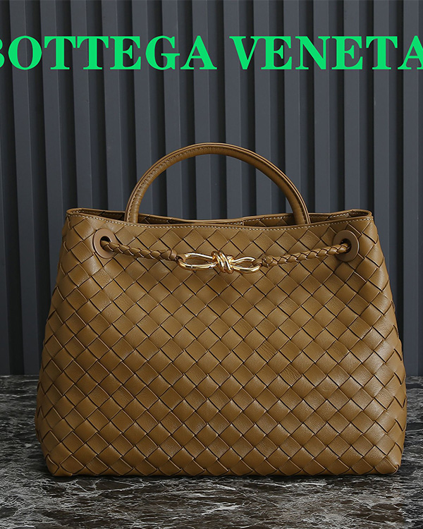 Medium Andiamo diagonal cross bags (Oak fruit brown)