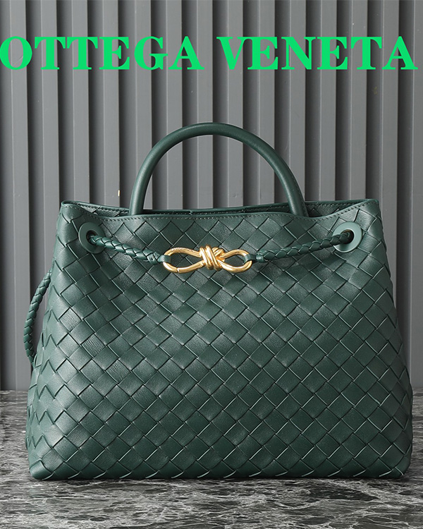 Medium Andiamo diagonal cross bags (Rain tree green)