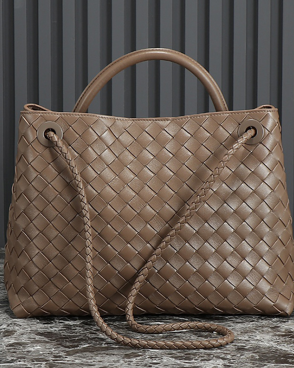 Medium Andiamo diagonal cross bags (Brown gray)