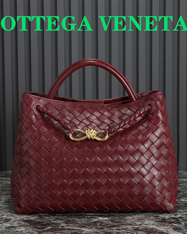 Medium Andiamo diagonal cross bags (claret color)