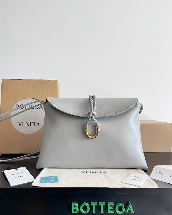 Liberta crossbody bag (silver gray)