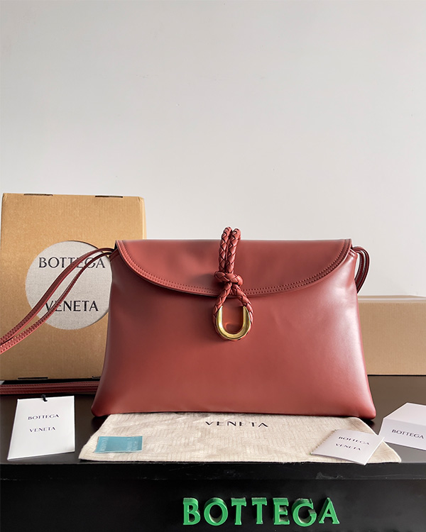 Liberta crossbody bag (brick-red)